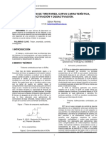 Informe Tipos de Tiristores Edixon Ramirez