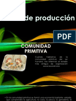 Diapositivas Modos de Producción