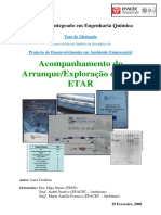 Acompanhamento-Exploração e Arranque de Uma Etar