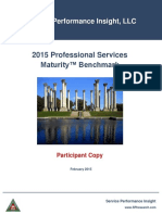 WP Spi 2015 Professional Services Maturity Benchmark