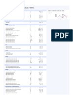 Cross-Section Properties of SAB (-) 153R/840 Sheeting