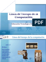 Línea de Tiempo de La Computación