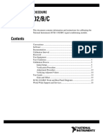 SCXI - 1102/B/C: Calibration Procedure