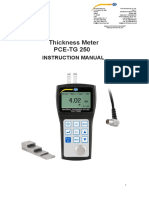 Man Thickness Meter Pce TG 250 en