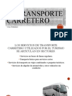 El Transporte Carretero y El Turismo