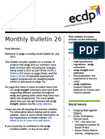 ecdp Monthly Bulletin 26