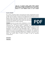 El Infrascrito Director de La Escuela Oficial Rural Mixta Caserio Candelaria Chitaca