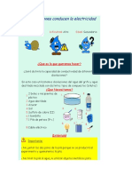 Practica Enlaces Quimicos y Conduccion de Electricidad