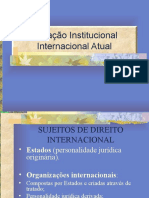 DIP - Situação Internacional Atual Direito de Relação e de Cooperação