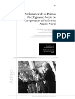 Problematizando As Práticas Psicológicas No Modo de Compreender o Fenômeno Assédio Moral