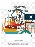 Cuadernillo Matemática 4a