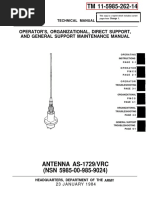 AS-1729 Antenna Serv User TM11-5985-262-14 1984