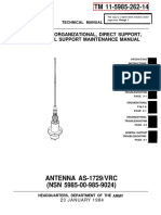 AS-1729 Antenna Serv User TM11-5985-262-14 1984