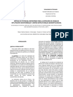 Método de SP para La Detección de Zonas de Infiltración y Límites Estructurales Geomorfológicos - Geofísica Aplicada A La Vucanología