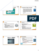 Module 1 OSH Framework, Situationer