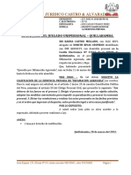 Solicito Calificacion Juzgado Unipersonal