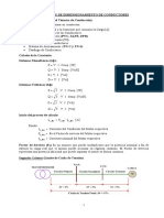 Dimensionamiento de Conductores