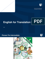 English For Translation II