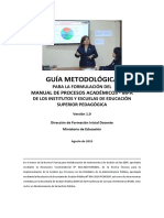 Guía Metodológica - Instrumento de Gestión MPA-1-9