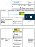 Planificación microcurricular por experiencia de aprendizaje: Jugando rayuela en tiempo libre