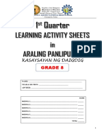 1st QT - Learning Activity Sheet AP8