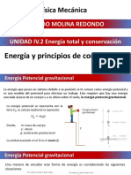 Unidad IV.2 Teorema Del Trabajo y La Energia Cinetica - Conservación de La Energía