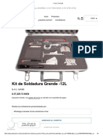 Kit de Soldadura Grande - 12L - ALFAMETRIC