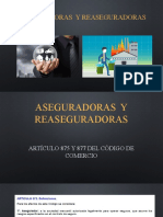 Aseguradoras y Reaseguradoras