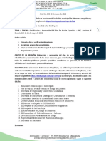 Acta No. 003 18 de Mayo de 2022