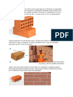 Tipos de ladrillos artesanales y sus características