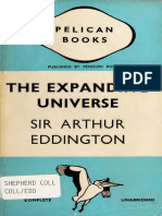 The Expanding Universe: Sir Arthur Eddington