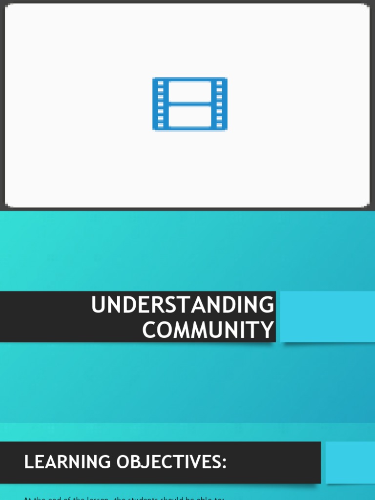 Cesc Module 1 Understanding Community Pdf Community Social Group