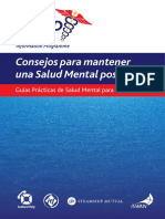 Steps To Positive Mental Health Spanish