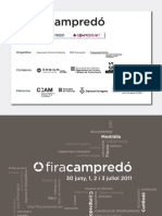 Programa de La Fira Al Carrer de Campredó