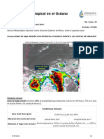 Aviso de Ciclón Tropical en El Océano Atlántico - 2595