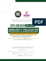 Temario - Curso - Diplomado Análisis y Calculo de Remuneraciones Con Modernización Laboral Segunda Versión