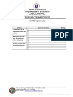 Groupmate Ratings in Capstone Research