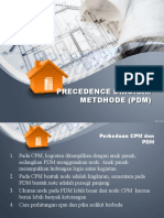 Precedence Diagram Metdhode (PDM)
