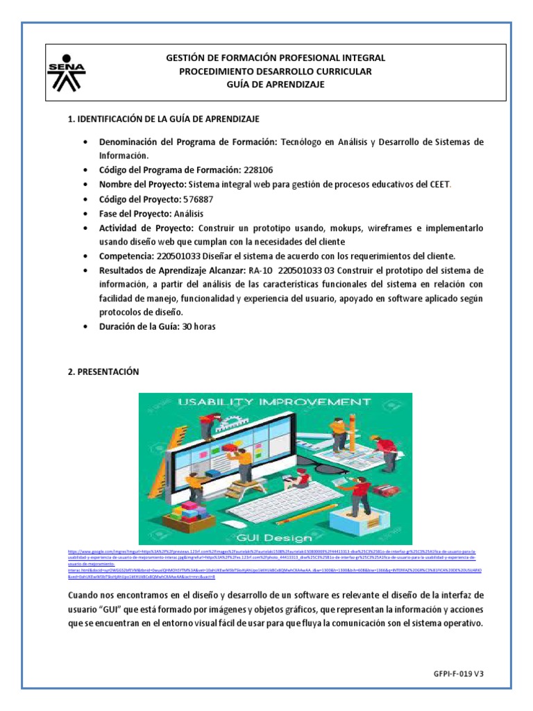 Gfpi-F-019 Guia de Aprendizaje Ra10 Mockups | PDF | Interfaces gráficas ...
