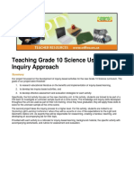 OTF Teaching Grade 10 Science 1 - Summary