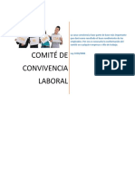 Trabajo de Comite de Convivencia