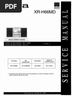 Aiwa XR-H66MD Service Manual