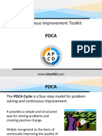 Continuous Improvement Toolkit PDCA