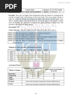 MBA S3 Syllabus - Oprations