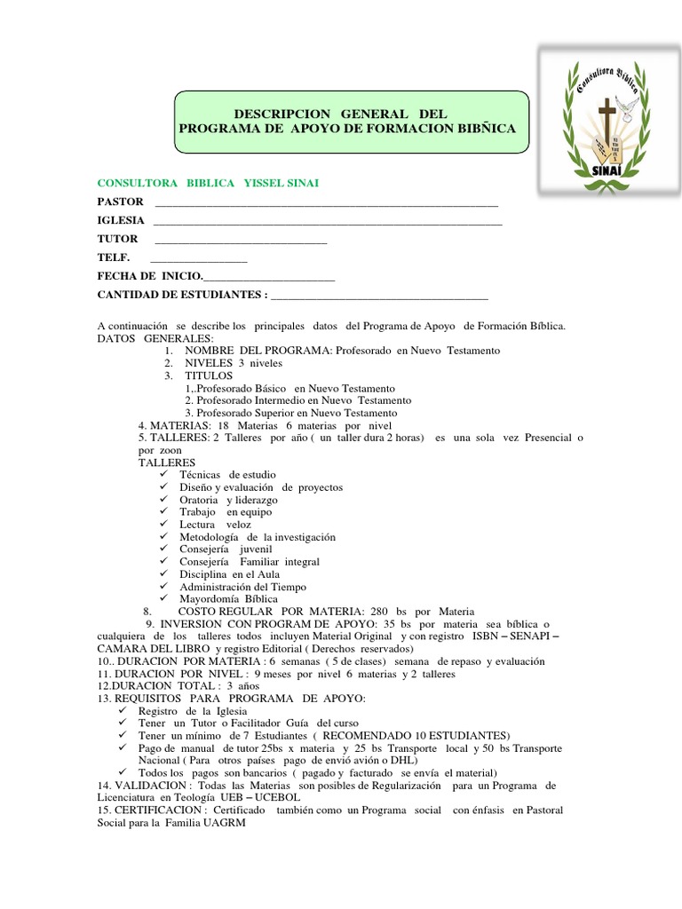 Descripcion General Del Pdf