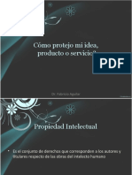 Charla Sobre Cómo Protejo Mi Idea, Producto o Servicio