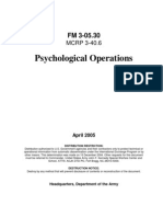 PSYOP Field Manual [FM3!05!30]