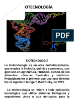 Biotecnología: Aplicaciones y tipos