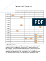 Calendario Positivo