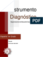 Examen Diagnostico Espanol 1
